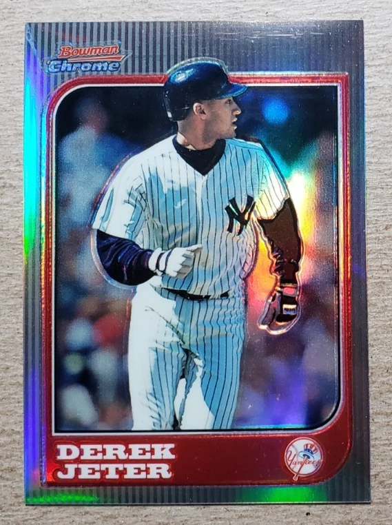 Bowman Derek Jeter Baseball Sports Trading Cards & Accessories for