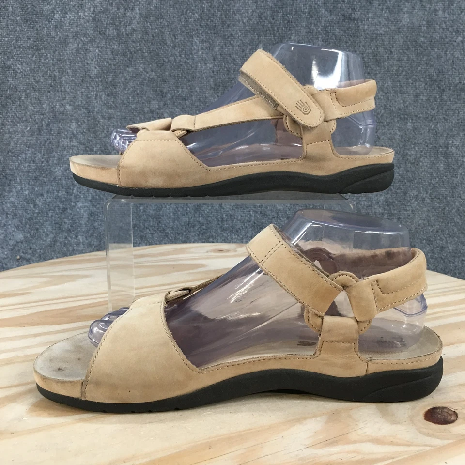 Sandalias Teva para mujer 9 Ventura corcho correa para el tobillo bronceado gancho y bucle cómodo SN 6321 Foto 2 de 4