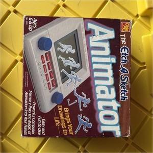 Ohio Art Etch A Sketch Animator Electronic Toy 1986 with Original Box