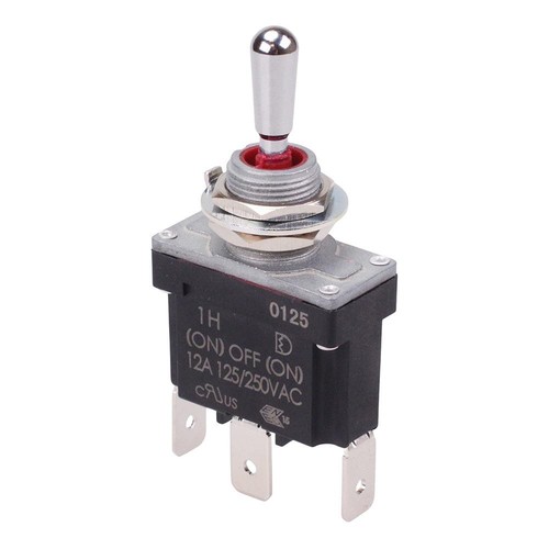 (On)-Off-(ON) Momentary Sealed 12mm Toggle Switch SPDT 12A IP68 | eBay