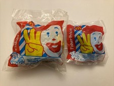 FISHER PRICE McDONALD'S COLLECTIBLE HAPPY MEAL TOY 1997 SEALED New Lot Of 2