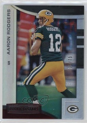 2018 Panini Rookies & Stars Longevity /75 Aaron Rodgers #57 o7m