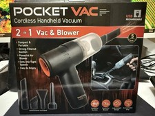 2-in-1 Cordless Handheld Vacuum Air Blower USB Rechargeable Portable Car
