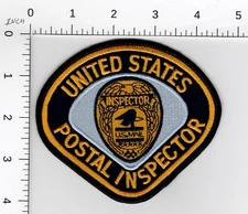 UNITED STATES 📬 POSTAL INSPECTOR COLLECTIBLE EMBROIDERED PATCH