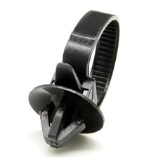 50pcs Nylon Cable Tie Wrap Fixed Fastener Clips Car Hose Fastening Zip Strap Kit