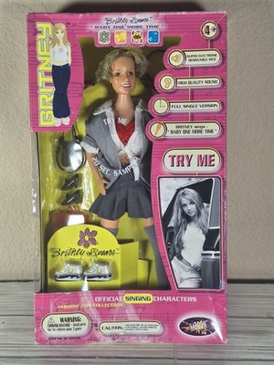 BRITNEY SPEARS Baby One More Time Doll School Girl Singing Barbie Yaboom 1999
