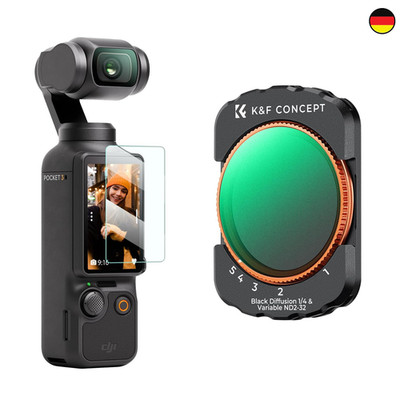 Magnetischer ND2-ND32 Filter | Black-Mist Effekt | Osmo Pocket 3