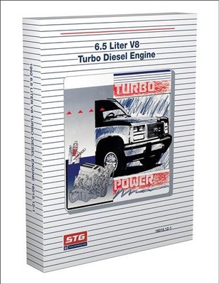 1992 GMC Chevy 6.5 L V8 Diesel Engine Shop Manual useful for 1992-2001 Service