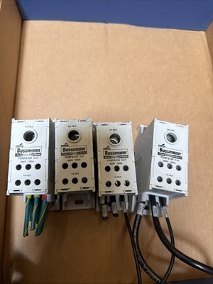 Bussmann PDBFS377 Cu7 Power Distribution Block *Set of 4*