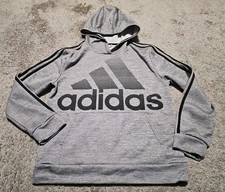 Adidas Youth Boys Gray Sweatshirt Size L 14/16
