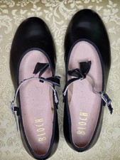 Bloch Merry Jane Black Tap On Buckle Tap Shoes-Size 9.5 Runs Small