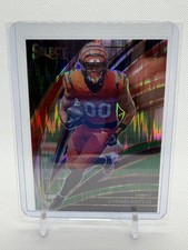 2025 Panini Select Club Level Andrei Iosivas Black and Green Shock