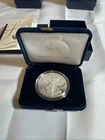 2014 W American Silver Eagle Choice Proof Bullion $1 Coin COA