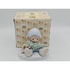 Precious Moments Dont Let The Holidays Get You Down Figurine 522112 1989