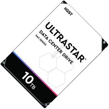 HGST UltraStar He10 10 TB 3,5" 8,89 cm 4Kn 12G SAS 7,2K P/N: HUH721010AL4200
