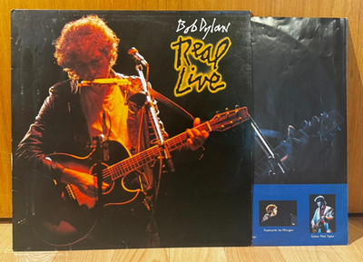 BOB DYLAN REAL LIVE LP VINYL - guter Zustand