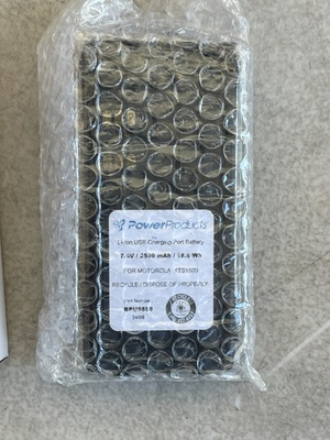 #ad Power Products USB Li ion Battery 2500mAh BPU9858 Motorola XTS1500 NEW $69.99