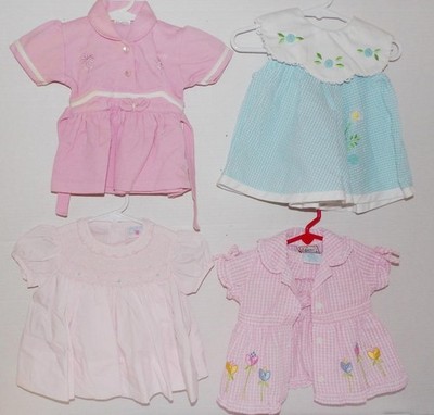 4 Baby Clothing DRESSES Jelly ''n Jam  Mon Petite  Little Bitty 3-6MO #29