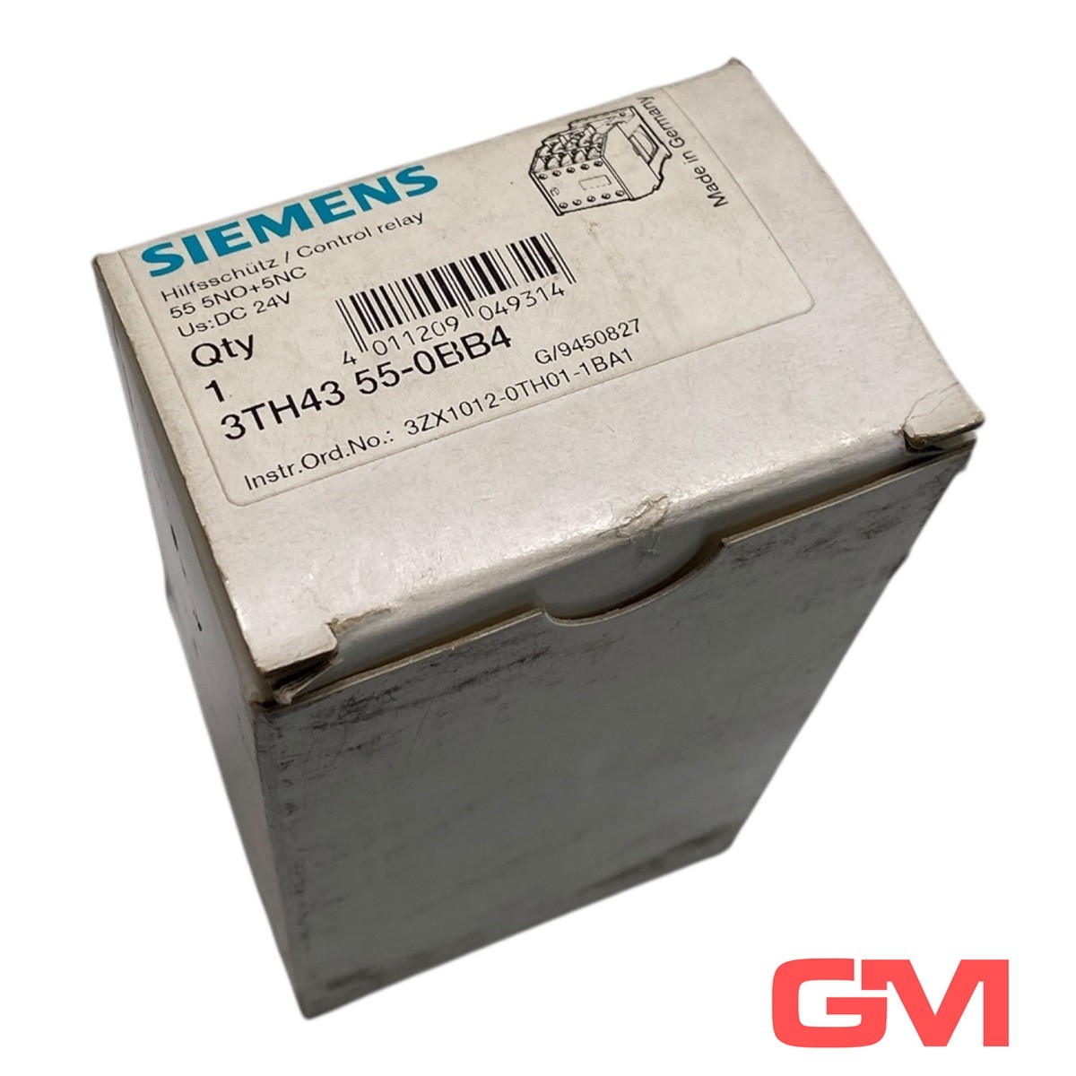 Siemens Auxiliary Contactor 3TH4355-0BB4 3TH4355-0B 24V DC 5NO+5NC
