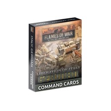 Flames of War FW278GC Liberation Of Italy German Command Cards