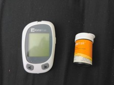 KetoTrak Blood Ketone Monitoring System Meter With Test Strips Keto Diet