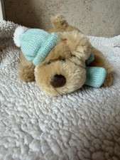 Tesco Chilly and Friends 2007 Winston The Dog Soft Toy Plush Red Label