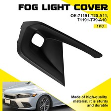 For 2022 23 2024 Honda Civic Left Front Bumper Fog Light Cover 71191-T39-A10 EPU