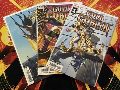 GOLD GOBLIN #1 & 2 NM | 1ST PRINT 2ND PRINT & VARIANT COVER | MARVEL 2023