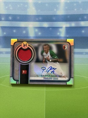 2019-20 Topps Museum Bundesliga Auto Relics Philipp Max /99 FC Augsburg
