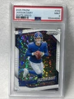 2025 PANINI PRIZM WHITE DISCO #332 JAXSON DART NO HUDDLE PSA 9