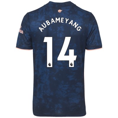 Adidas 2020-21 Arsenal Third Aubameyang 14 Jersey - Navy ...