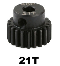 NEW Powerhobby Hardened Steel 48P 5MM 21T Pinion Gear