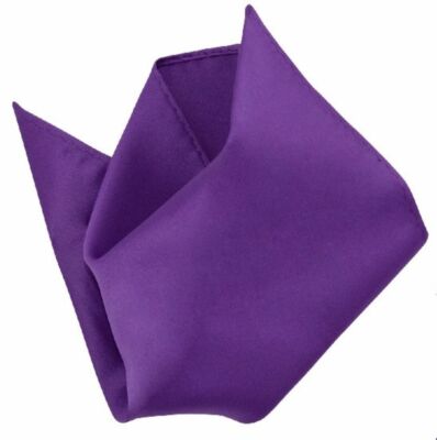 Vesuvio Napoli Solid Color Hankerchief Pocket Square Hanky Men's Handkerchiefs