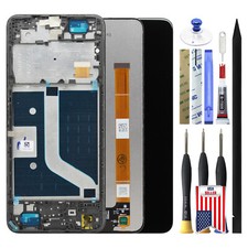 OEM LCD Display Touch Screen Digitizer Assembly Frame For TCL 40 XL 40XL T608M
