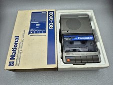 National RQ-8100 Cassette Program Recorder For Computer Tested Working