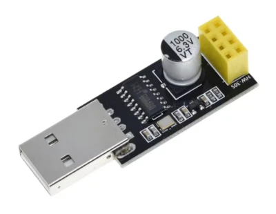 MARKENLOS USB zu ESP8266 ESP01 CH340C Programmier Adapter Entwicklungsboard WiFi Modul