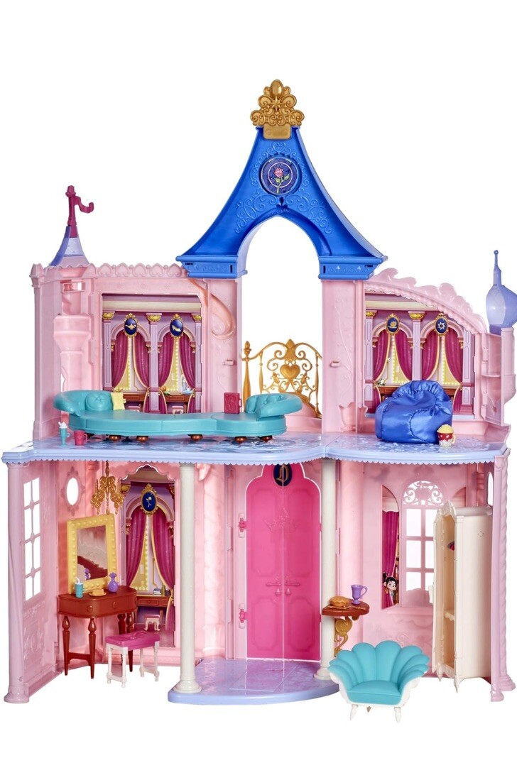 Disney Princess Fashion Doll Castle Dollhouse 3.5 feet Tall 16 Accessories NEW