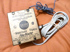 19 A. C. Gilbert Electric Slot Car Race Tracks  1 Transformer