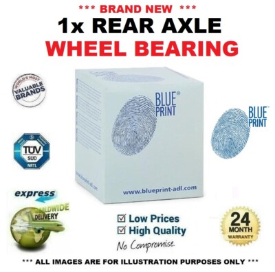 1x ADL BLUEPRINT Rear WHEEL BEARING for SUZUKI WAGON R+ 1.0 XT Plus 2000-2001