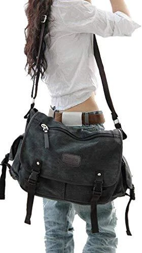 Book bag top over the shoulder