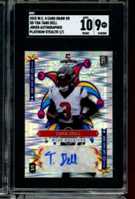 2023 W.C.  SD-TDA Tank Dell RC Joker Auto Platinum Stealth SGC 9/10   #1/1