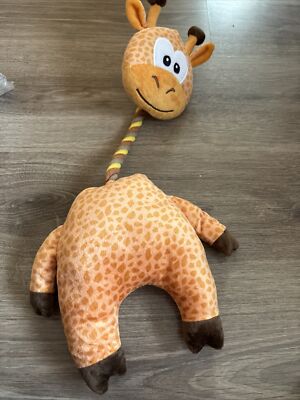 GIRAFFE DOG PLUSH ROPE DOG TOY BIRTHDAY CHRISTMAS