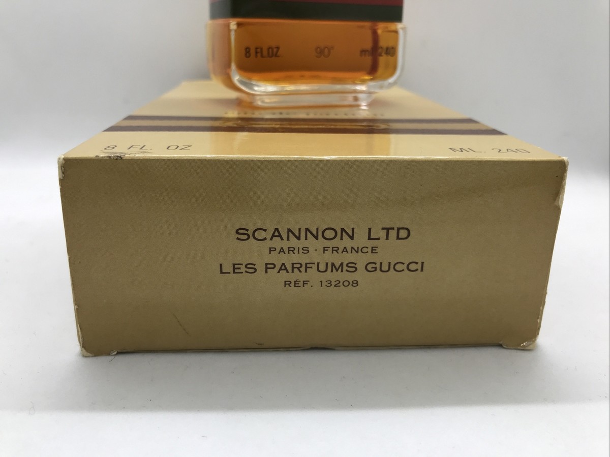 RARE! Vintage Gucci Eau de Parfum 90 Degree Splash 240ml