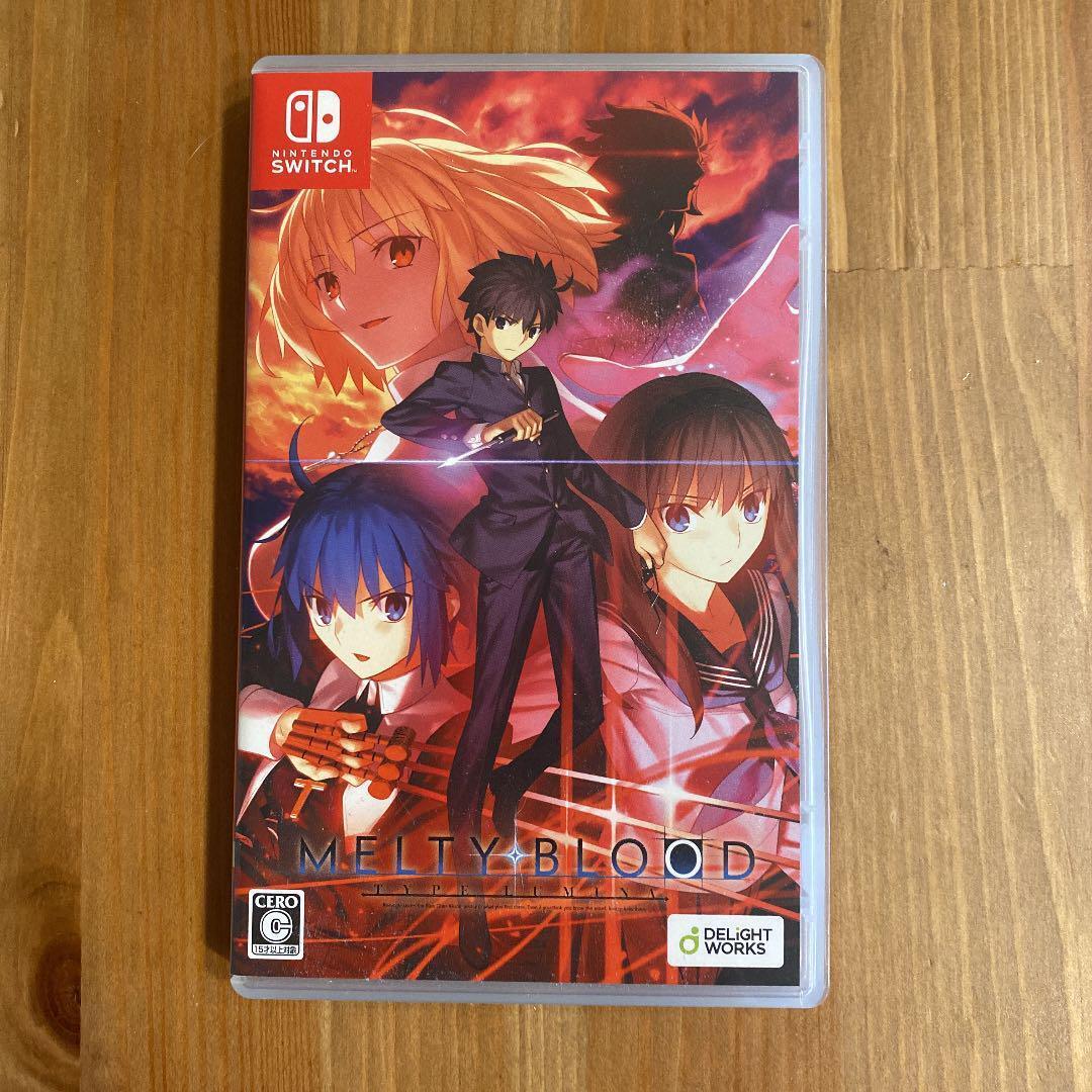 Nintendo Switch MELTY BLOOD TYPE LUMINA Video Game Soft JAPAN