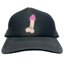 PENIS FUNNY Trucker Cap Foam Baseball Cap Hat Logo Mesh HF0067