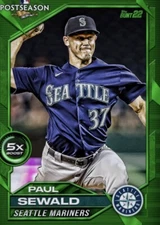 [DIGITAL CARD] Topps Bunt - Paul Sewald - Postseason Base 22 S1 - Green