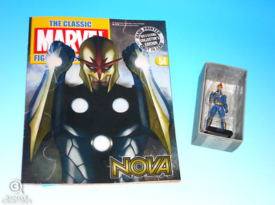 Nova Statue Marvel Classic Collection Die-Cast Figurine Limited Edition New #54