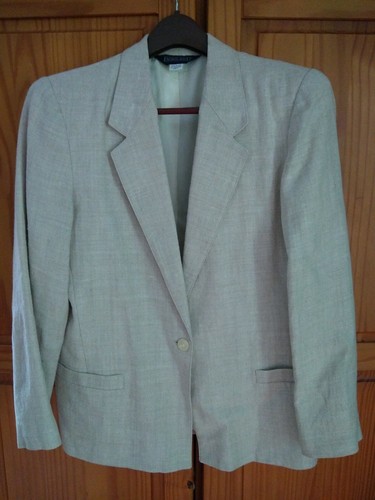 Button Blazer Jacket Womens 