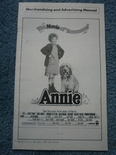 ANNIE(1982)ALBERT FINNEY ORIGINAL PRESSBOOK