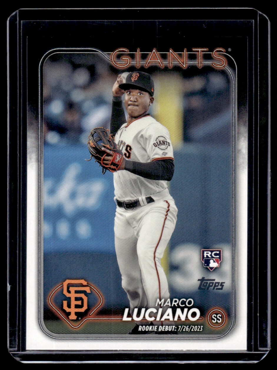 2024 Topps Update Marco Luciano RC San Francisco Giants #US217